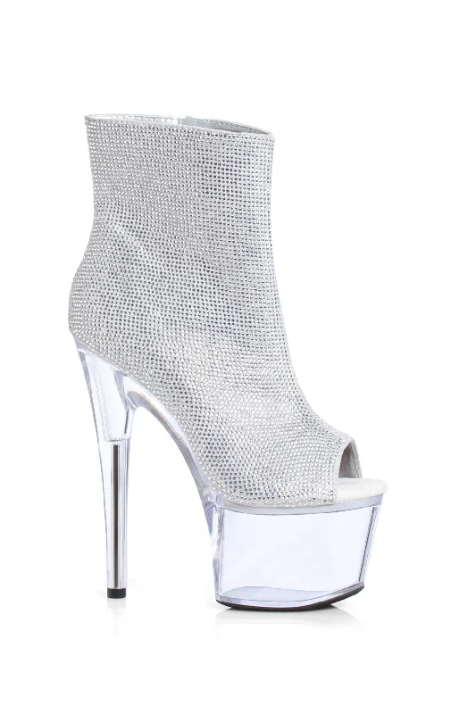 women's ankle boots with chunky heelsEllie 709-LAVISH 7" Platform Shimmering Ankle Boot women's ankle boots with chunky heelsEllie 709-LAVISH 7" Platform Shimmering Ankle Boot