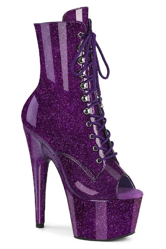 women's ankle boots with floral designPleaser ADORE-1021GP Ankle Boot
