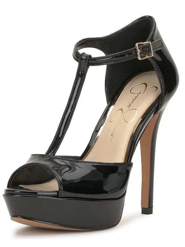 Women's shock - absorbing stiletto heel pumps for all - day wearBansi Womens T-Strap Heels Women's shock - absorbing stiletto heel pumps for all - day wearBansi Womens T-Strap Heels