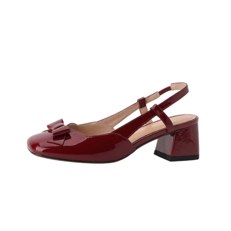Women's brocade stiletto heel pumps with a vintage feelTinaCus Women's Glossy Patent Leather Handmade Block Heel Cute Bowtie Classic Slingback Pumps Women's brocade stiletto heel pumps with a vintage feelTinaCus Women's Glossy Patent Leather Handmade Block Heel Cute Bowtie Classic Slingback Pumps