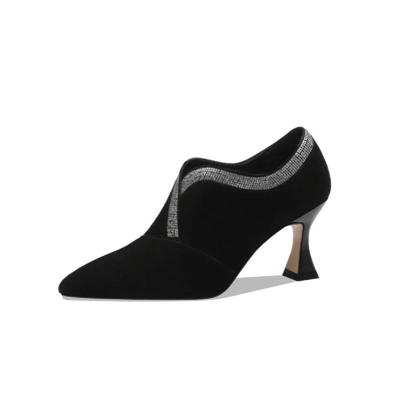 Women's cocktail party stiletto heel pumps with a unique patternTinaCus Women's Pointed Toe Soft Suede Leather Stiletto Mid Heels Handmade Dress Pumps Shoes Women's cocktail party stiletto heel pumps with a unique patternTinaCus Women's Pointed Toe Soft Suede Leather Stiletto Mid Heels Handmade Dress Pumps Shoes