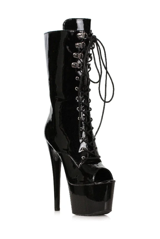 women's ankle boots for eveningEllie Shoes 709-TORI Stiletto Peep Toe Ankle Boots
