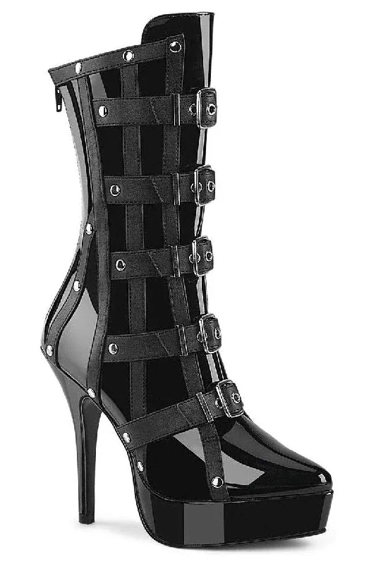 women's ankle boots with embroideryINDULGE-1038 Ankle Boot