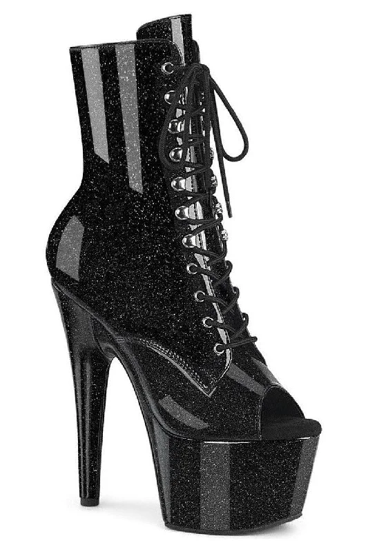 women's ankle boots with hidden wedgePleaser ADORE-1021GP Ankle Boot