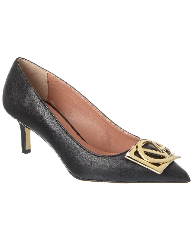Women's faux suede stiletto heel pumps for a budget - friendly optionValentino by Mario Valentino Doria Leather Pump Women's faux suede stiletto heel pumps for a budget - friendly optionValentino by Mario Valentino Doria Leather Pump