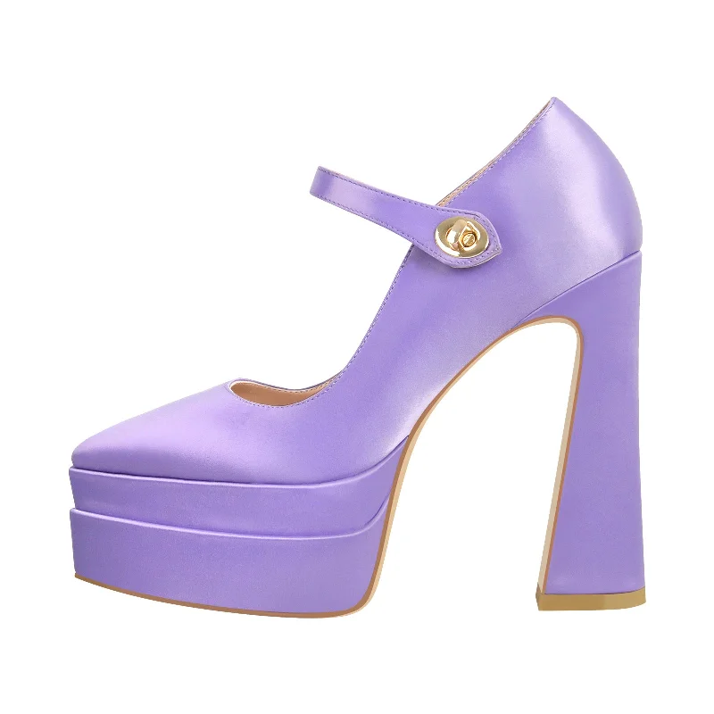 Women's party stiletto heel pumps with a glittery finishPointed Toe Platform Mary Jane Pumps Women's party stiletto heel pumps with a glittery finishPointed Toe Platform Mary Jane Pumps