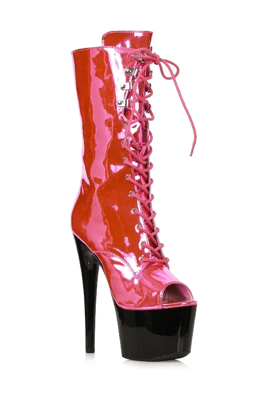 women's ankle boots for workEllie Shoes 709-TORI Stiletto Peep Toe Ankle Boots