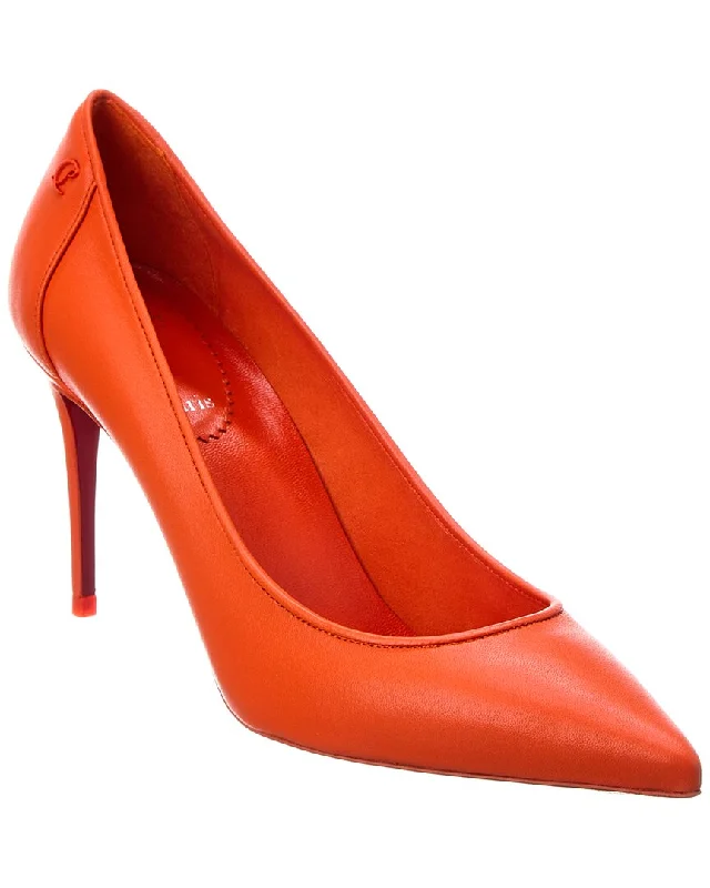 Women's hypoallergenic stiletto heel pumps for sensitive skinChristian Louboutin Sporty Kate 85 Leather Pump Women's hypoallergenic stiletto heel pumps for sensitive skinChristian Louboutin Sporty Kate 85 Leather Pump