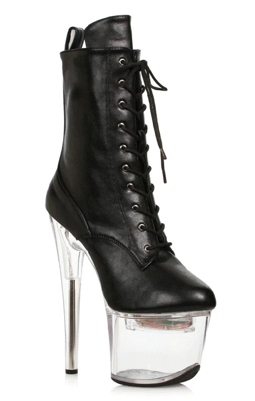 women's ankle boots with studsEllie Shoes L709-ANGELA Stiletto Ankle Bootie with Multi-color Light in Platform women's ankle boots with studsEllie Shoes L709-ANGELA Stiletto Ankle Bootie with Multi-color Light in Platform