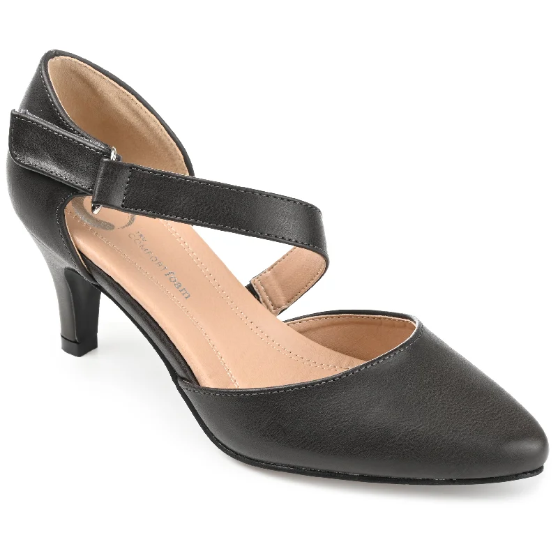 Women's mule - style stiletto heel pumps with a bow accentJournee Collection Women's Tru Comfort Foam Wide Width Tillis Pump Women's mule - style stiletto heel pumps with a bow accentJournee Collection Women's Tru Comfort Foam Wide Width Tillis Pump