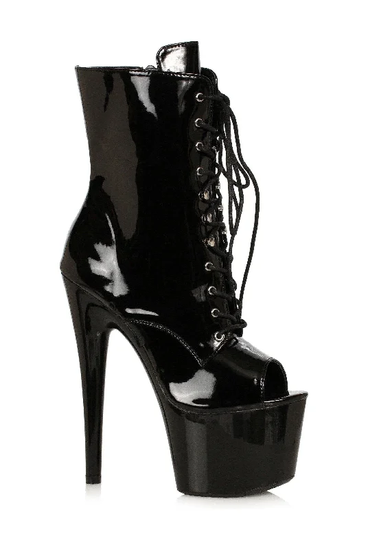 women's ankle boots with tasselEllie Shoes 709-ANA Stiletto Peep Toe Ankle Boots