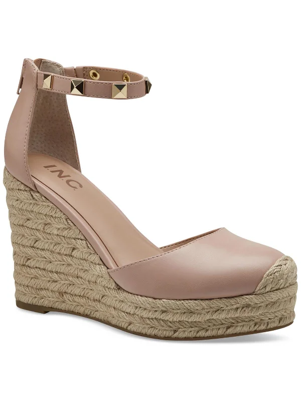 Women's tassel - adorned stiletto heel pumps for a bohemian touchMasin Womens Studded Ankle Wedge Heels Women's tassel - adorned stiletto heel pumps for a bohemian touchMasin Womens Studded Ankle Wedge Heels