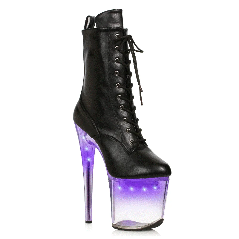 women's ankle boots with block heelsEllie Shoes L850-ANGELA Stiletto Ankle Bootie with Multi-color Light in Platform women's ankle boots with block heelsEllie Shoes L850-ANGELA Stiletto Ankle Bootie with Multi-color Light in Platform
