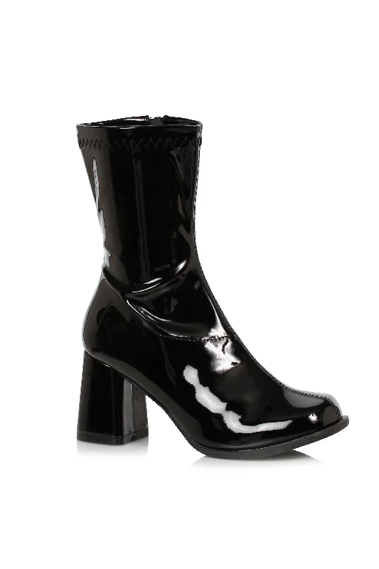 women's ankle boots with pull tabsEllie 300-ZIGGY 3" Gogo Ankle Boot