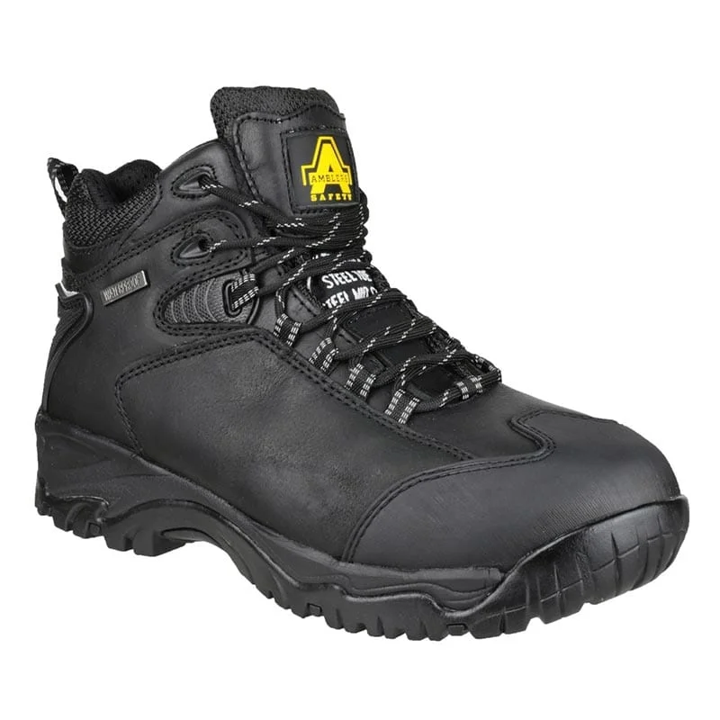 women's work boots with good ankle supportAmblers S3 Waterproof Hiker Boot FS190