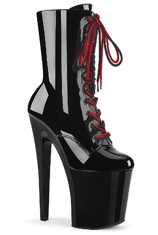 women's leather ankle bootsPleaser XTREME-1020-1 Ankle Boot