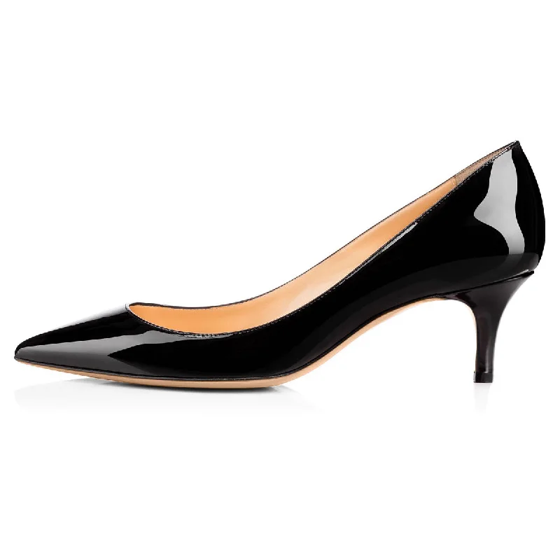 Women's red - carpet stiletto heel pumps for a glamorous eventOnlymaker Pumps Black 2.5 inches Heels