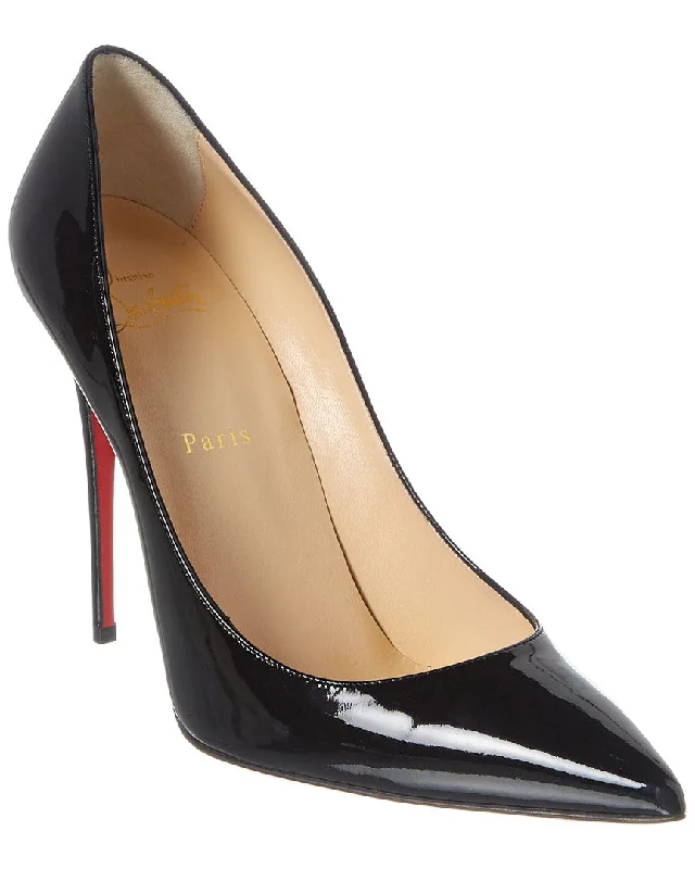 Women's teal stiletto heel pumps for a unique and modern lookChristian Louboutin Kate 100 Patent Pump Women's teal stiletto heel pumps for a unique and modern lookChristian Louboutin Kate 100 Patent Pump