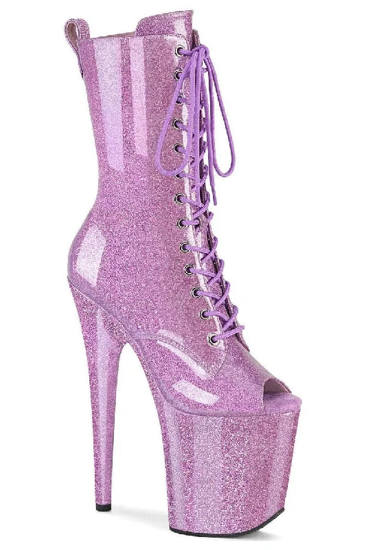 women's ankle boots for wide calvesPleaser FLAMINGO-1041GP Ankle Boot