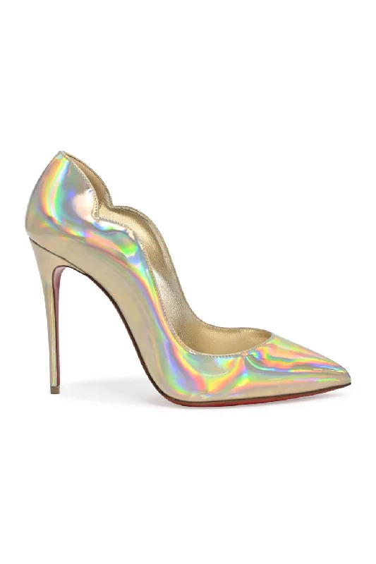 Women's burgundy stiletto heel pumps for a sophisticated appearance[WS6733] Christian Louboutin | High Heel Pump