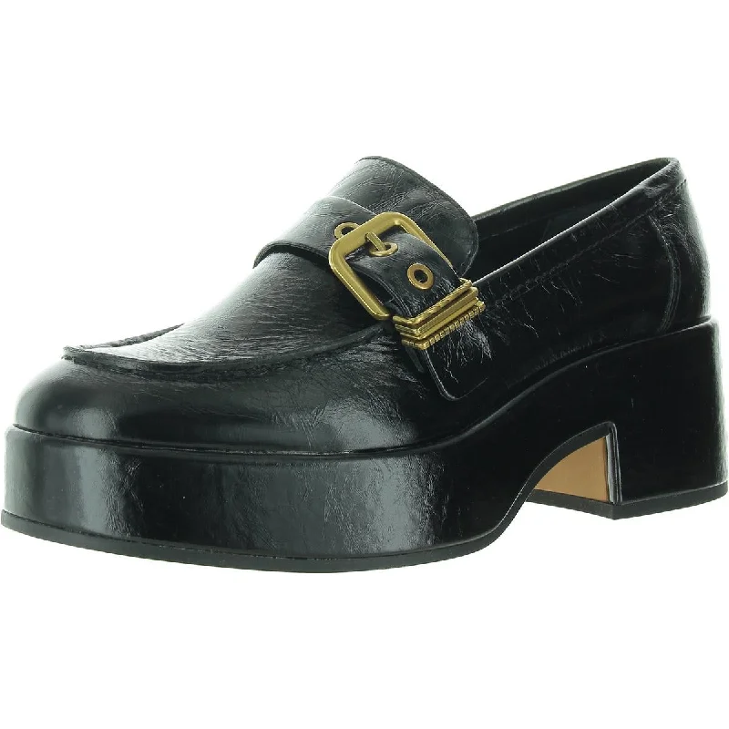 Women's Metallic Foil - Finish Ballet Flats in Gold for a Glamorous Night Out Dolce Vita Womens Yonder Buckle Leather Loafers Women's Metallic Foil - Finish Ballet Flats in Gold for a Glamorous Night Out Dolce Vita Womens Yonder Buckle Leather Loafers