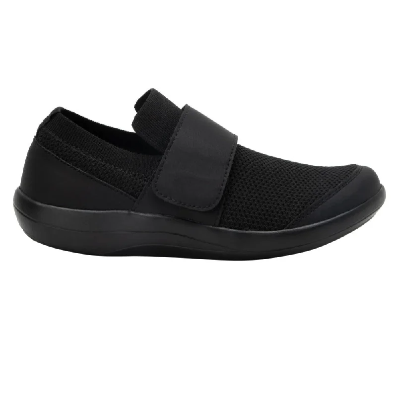 Women's casual shoes with embroidery for a detailed design Alegria Women's Dasher Slip On Shoe Black Out Women's casual shoes with embroidery for a detailed design Alegria Women's Dasher Slip On Shoe Black Out
