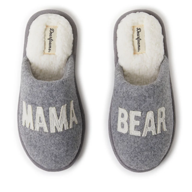 Women's Slippers with a Built - in Heel in Black for a Slightly Elevated Look Women's Slippers with a Built - in Heel in Black for a Slightly Elevated Look Dearfoams Women's Carley Mama Bear Mom Scuff Slipper Women's Slippers with a Built - in Heel in Black for a Slightly Elevated Look Women's Slippers with a Built - in Heel in Black for a Slightly Elevated Look Dearfoams Women's Carley Mama Bear Mom Scuff Slipper