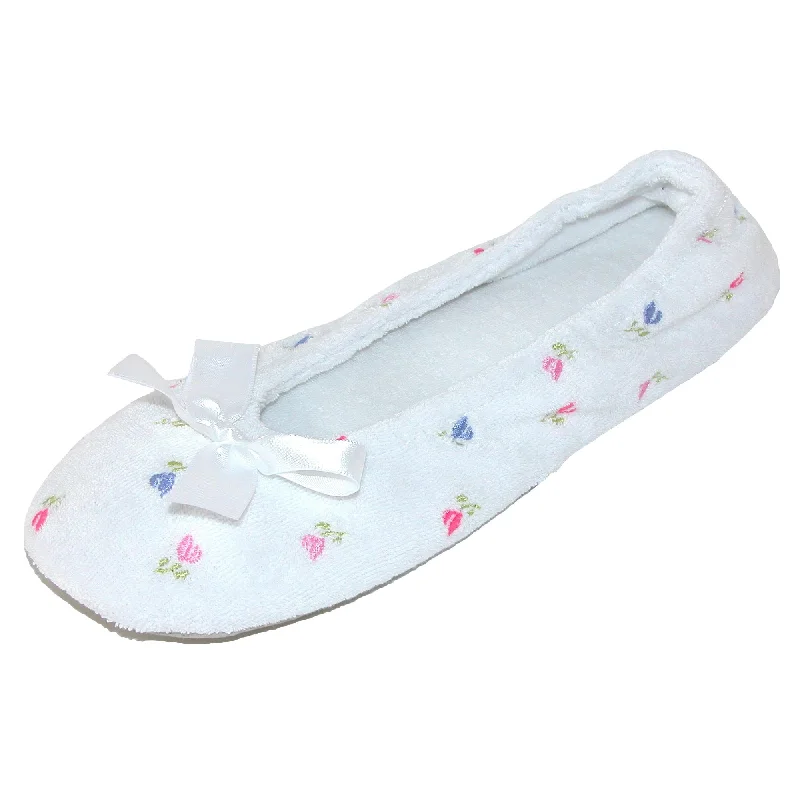 Women's Ballet Flat - Style Slippers with a Rhinestone Embellishment in Silver for a Glamorous Touch Women's Ballet Flat - Style Slippers with a Rhinestone Embellishment in Silver for a Glamorous Touch Women's Embroidered Terry Ballerina Slippers Women's Ballet Flat - Style Slippers with a Rhinestone Embellishment in Silver for a Glamorous Touch Women's Ballet Flat - Style Slippers with a Rhinestone Embellishment in Silver for a Glamorous Touch Women's Embroidered Terry Ballerina Slippers