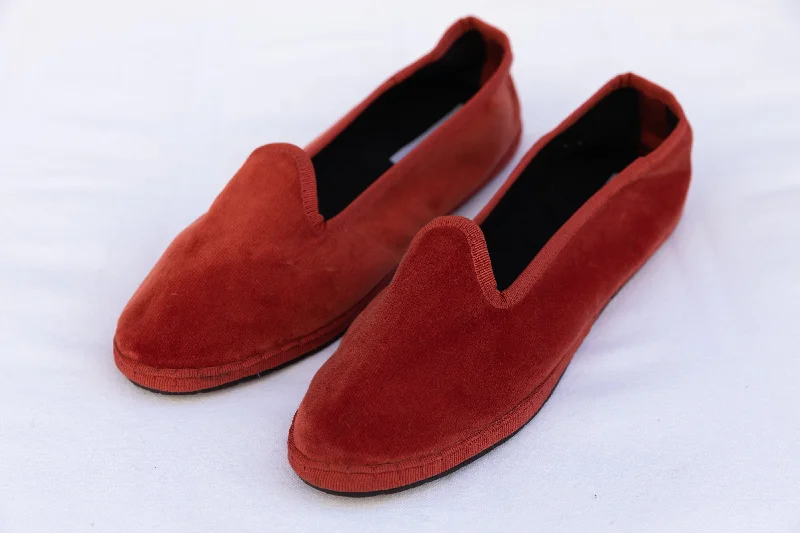 Women's Cashmere - Lined Loafers in Burgundy for Warmth in Winter Magenta Venetian Slippers - Teod'amar Women's Cashmere - Lined Loafers in Burgundy for Warmth in Winter Magenta Venetian Slippers - Teod'amar