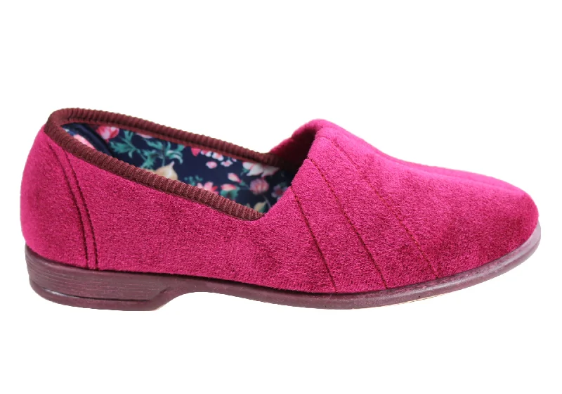 Women's Leather Slippers with a Hand - Stitched Design in Burgundy for Durability Women's Leather Slippers with a Hand - Stitched Design in Burgundy for Durability Euroflex Koala Womens Comfortable Indoor Slippers Made In Spain Women's Leather Slippers with a Hand - Stitched Design in Burgundy for Durability Women's Leather Slippers with a Hand - Stitched Design in Burgundy for Durability Euroflex Koala Womens Comfortable Indoor Slippers Made In Spain