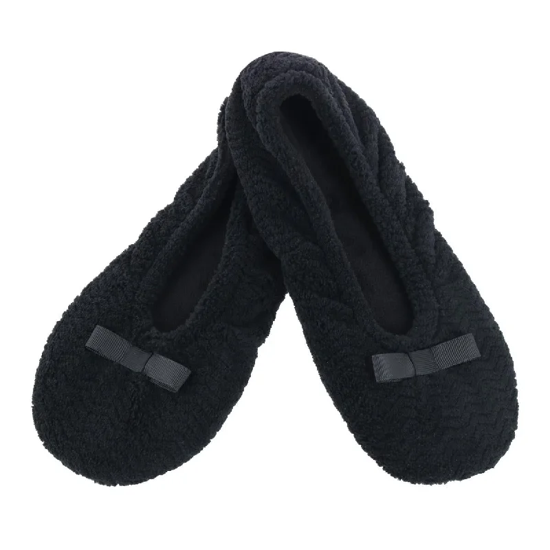 Women's Slippers with a Built - in Heel in Black for a Slightly Elevated Look Women's Slippers with a Built - in Heel in Black for a Slightly Elevated Look Women's Chevron Microterry Ballerina Slipper Women's Slippers with a Built - in Heel in Black for a Slightly Elevated Look Women's Slippers with a Built - in Heel in Black for a Slightly Elevated Look Women's Chevron Microterry Ballerina Slipper