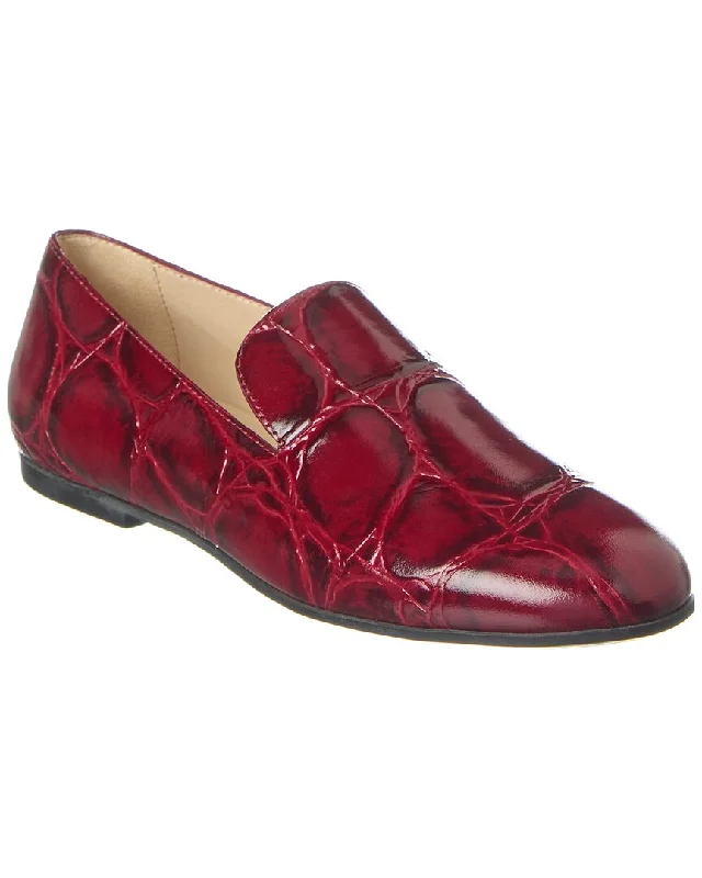 Women's Cashmere - Lined Loafers in Burgundy for Warmth in Winter Tod’S Gomma Leather Loafer Women's Cashmere - Lined Loafers in Burgundy for Warmth in Winter Tod’S Gomma Leather Loafer