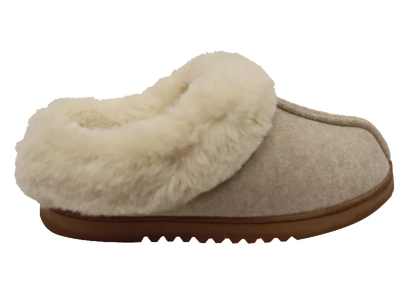 Women's Ballet Flat - Style Slippers with a Rhinestone Embellishment in Silver for a Glamorous Touch Dearfoams Womens Comfortable Chloe Soft Knit Clog Slippers