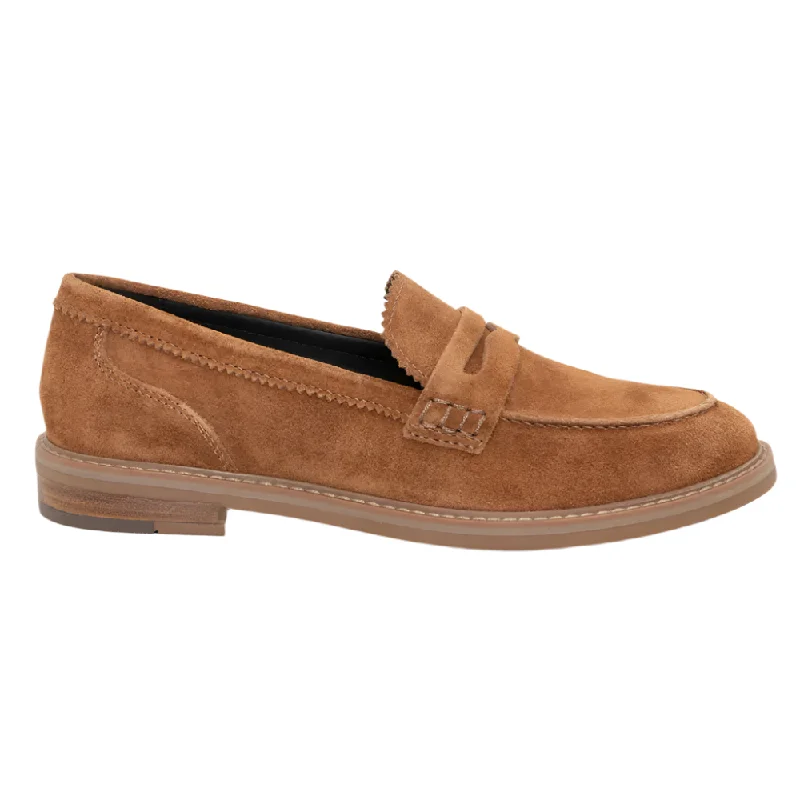 Women's casual shoes with glitter accents for a touch of glamour Ara Women's Kalendra Penny Loafer Nuts Suede Women's casual shoes with glitter accents for a touch of glamour Ara Women's Kalendra Penny Loafer Nuts Suede