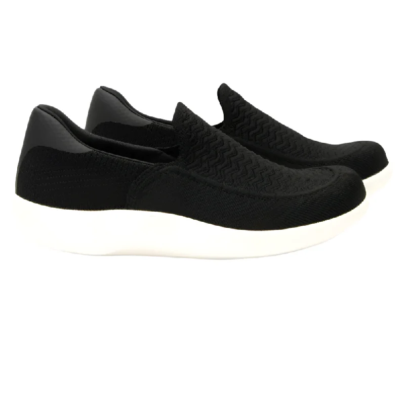 Women's casual flat shoes for all - day comfort Alegria Women's Steadie Slip-On Night Women's casual flat shoes for all - day comfort Alegria Women's Steadie Slip-On Night