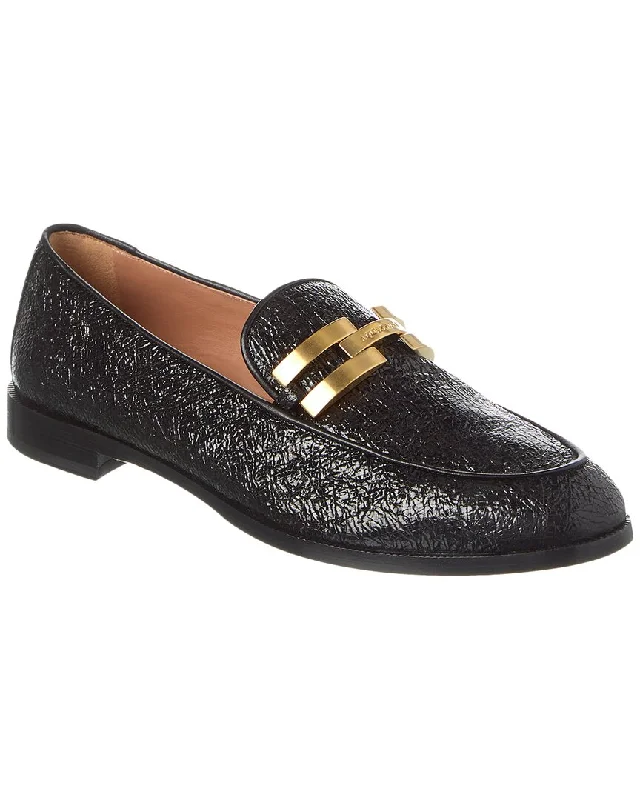 Women's Tassel - Trimmed Loafers with a Low Heel in Olive Green for a Trendy Twist Aquazzura Brandi Leather Loafer Women's Tassel - Trimmed Loafers with a Low Heel in Olive Green for a Trendy Twist Aquazzura Brandi Leather Loafer