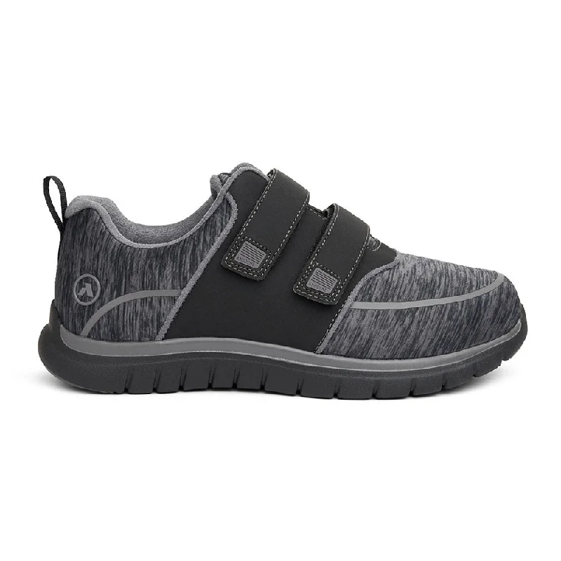 Women's casual shoes in black for a timeless color Anodyne Women's Sport Jogger Dbl Depth Blk/Gry Women's casual shoes in black for a timeless color Anodyne Women's Sport Jogger Dbl Depth Blk/Gry