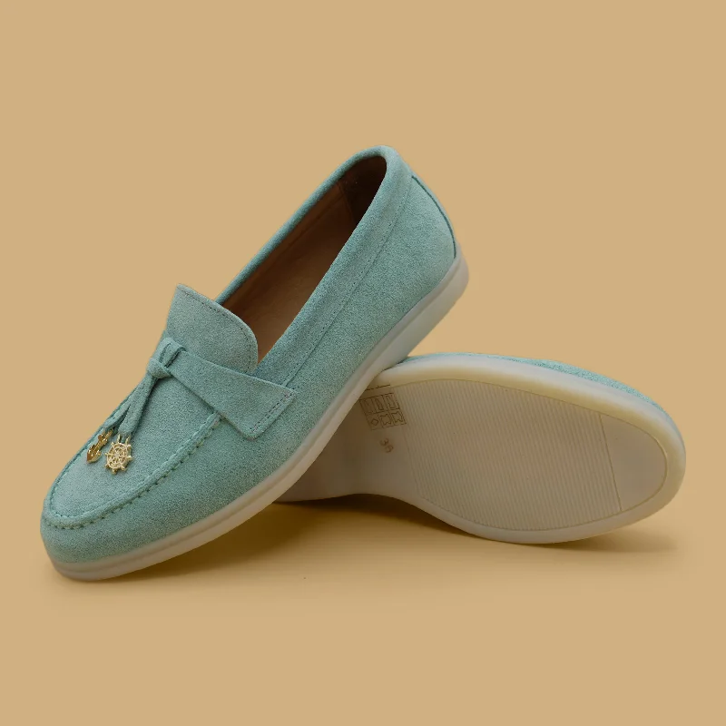 Women's Fur - Lined Loafers in Tan for a Cozy Winter Option 179 - Maldives