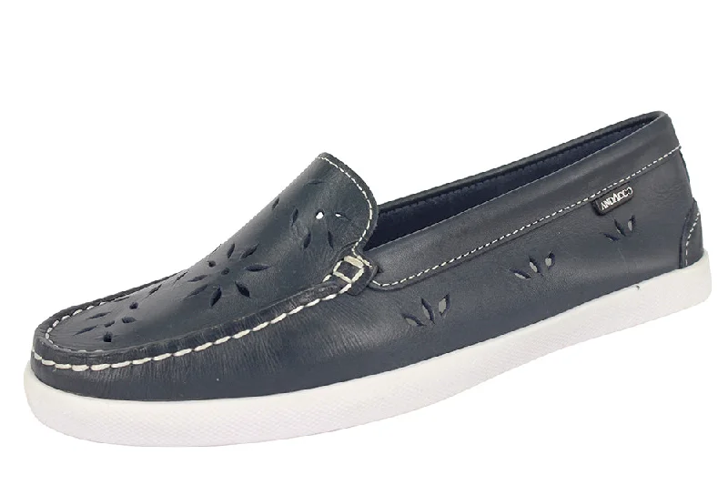 Women's Geometric - Patterned Loafers in Multicolor for a Fashion - Forward Look PIPER - ULTRAMARINE Women's Geometric - Patterned Loafers in Multicolor for a Fashion - Forward Look PIPER - ULTRAMARINE