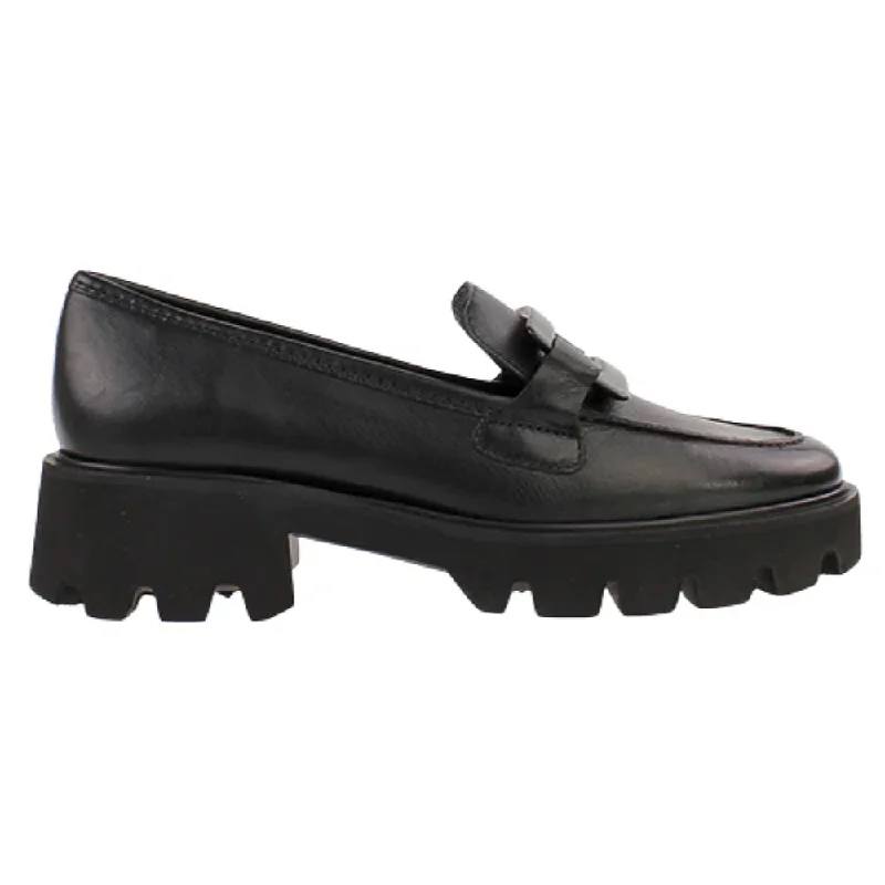 Women's casual shoes in brown for a natural tone Ara Women's Oleander Loafer Black Calf Leather Women's casual shoes in brown for a natural tone Ara Women's Oleander Loafer Black Calf Leather