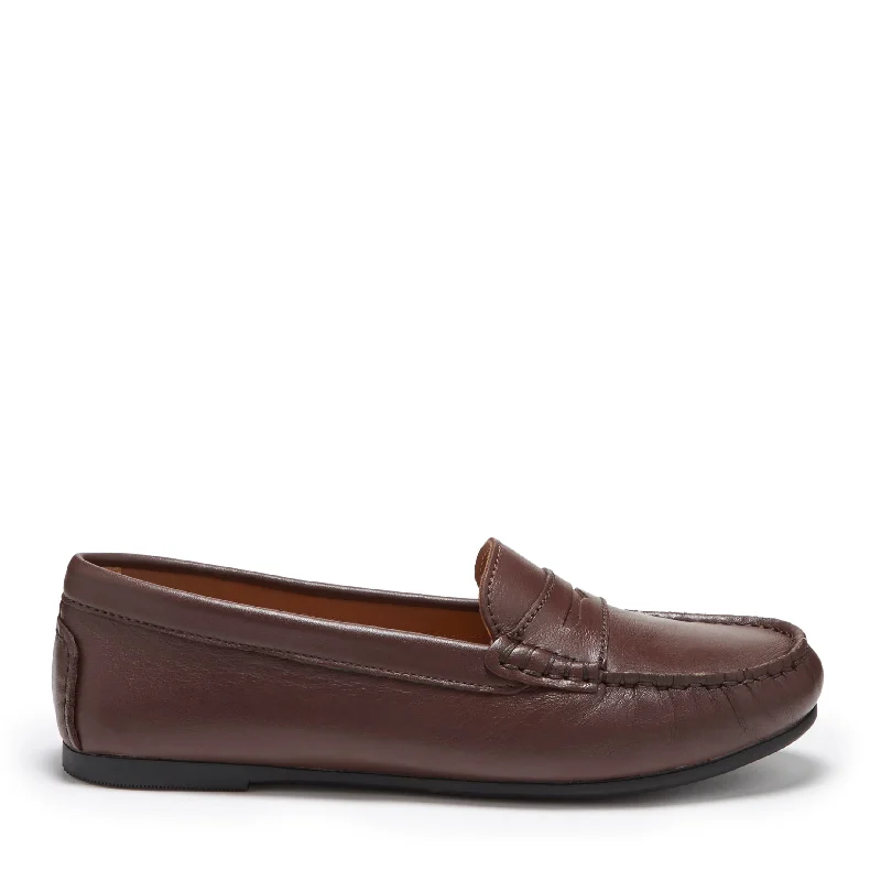 Women's Metallic Foil - Finish Loafers in Gold for a Glamorous Night Out Women's Penny Driving Loafers Full Rubber Sole, brown leather Women's Metallic Foil - Finish Loafers in Gold for a Glamorous Night Out Women's Penny Driving Loafers Full Rubber Sole, brown leather