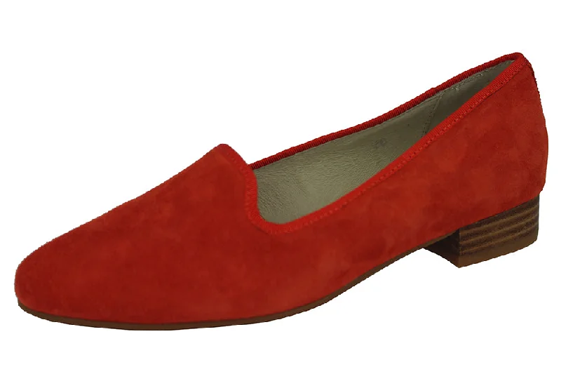 Women's Embroidered Floral Pattern Loafers in Beige for a Spring - Inspired Outfit 797 - SUEDE ORANGE Women's Embroidered Floral Pattern Loafers in Beige for a Spring - Inspired Outfit 797 - SUEDE ORANGE