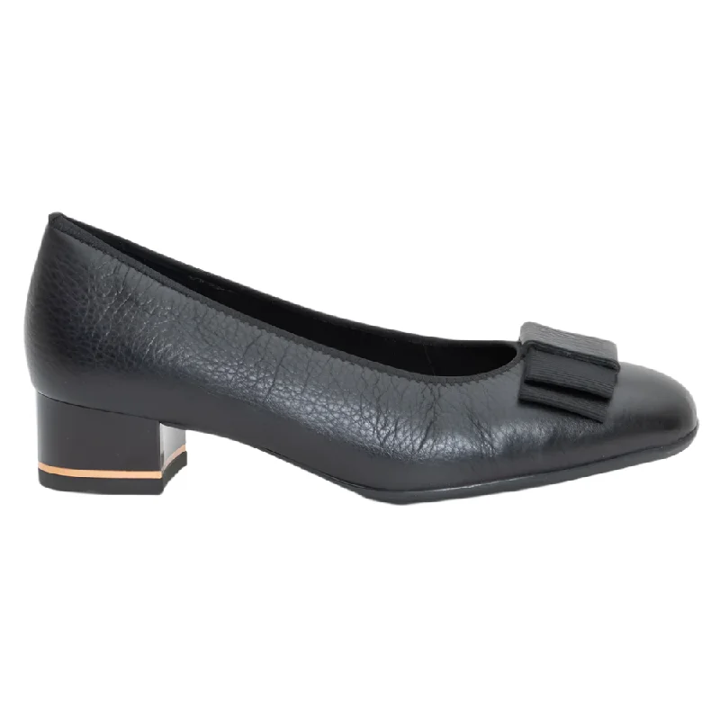 Women's casual canvas shoes for a laid - back look Ara Women's Garnet Block Heel Pump Black Women's casual canvas shoes for a laid - back look Ara Women's Garnet Block Heel Pump Black
