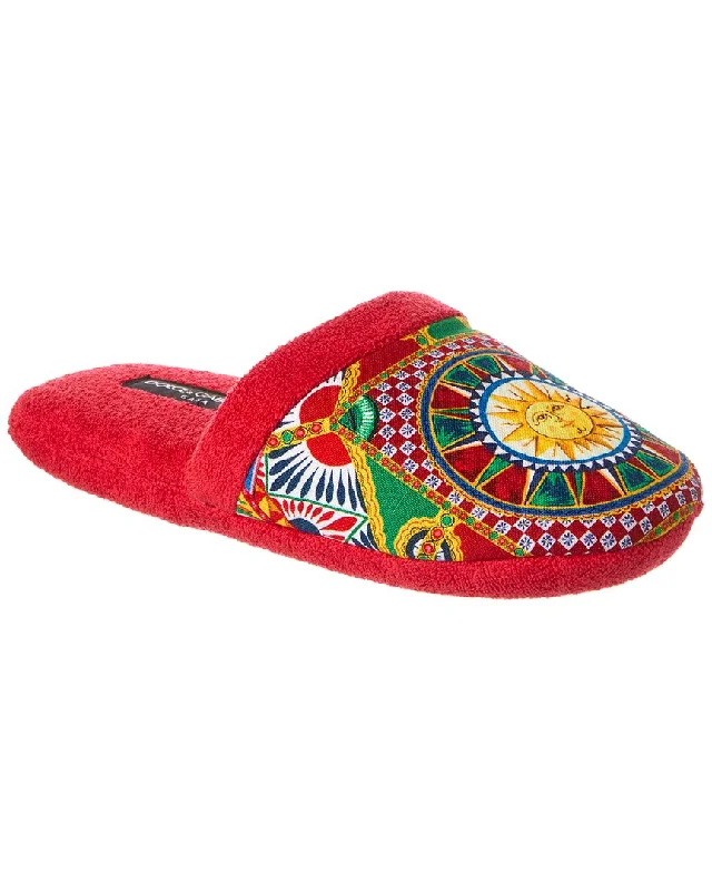 Women's Slippers with a Built - in Heel in Black for a Slightly Elevated Look Women's Slippers with a Built - in Heel in Black for a Slightly Elevated Look Dolce & Gabbana Carretto Siciliano-Print Terry Slippers Women's Slippers with a Built - in Heel in Black for a Slightly Elevated Look Women's Slippers with a Built - in Heel in Black for a Slightly Elevated Look Dolce & Gabbana Carretto Siciliano-Print Terry Slippers