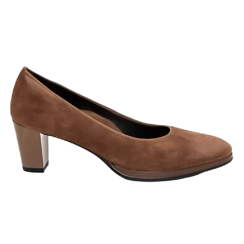 Women's casual shoes for a weekend getaway Ara Women's Ophelia Pump Nuts Kid Suede