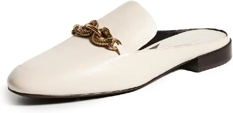 Women's Geometric - Patterned Loafers in Multicolor for a Fashion - Forward Look Tory Burch Women's Jessa Backless Loafers, Light Cream Women's Geometric - Patterned Loafers in Multicolor for a Fashion - Forward Look Tory Burch Women's Jessa Backless Loafers, Light Cream