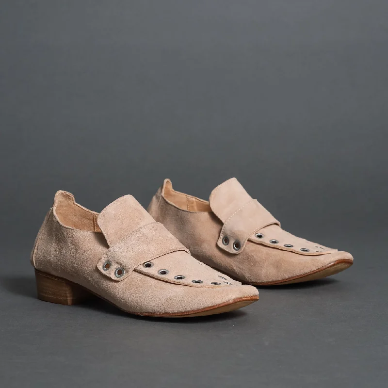 Women's Fur - Lined Loafers in Tan for a Cozy Winter Option 813101 Sand