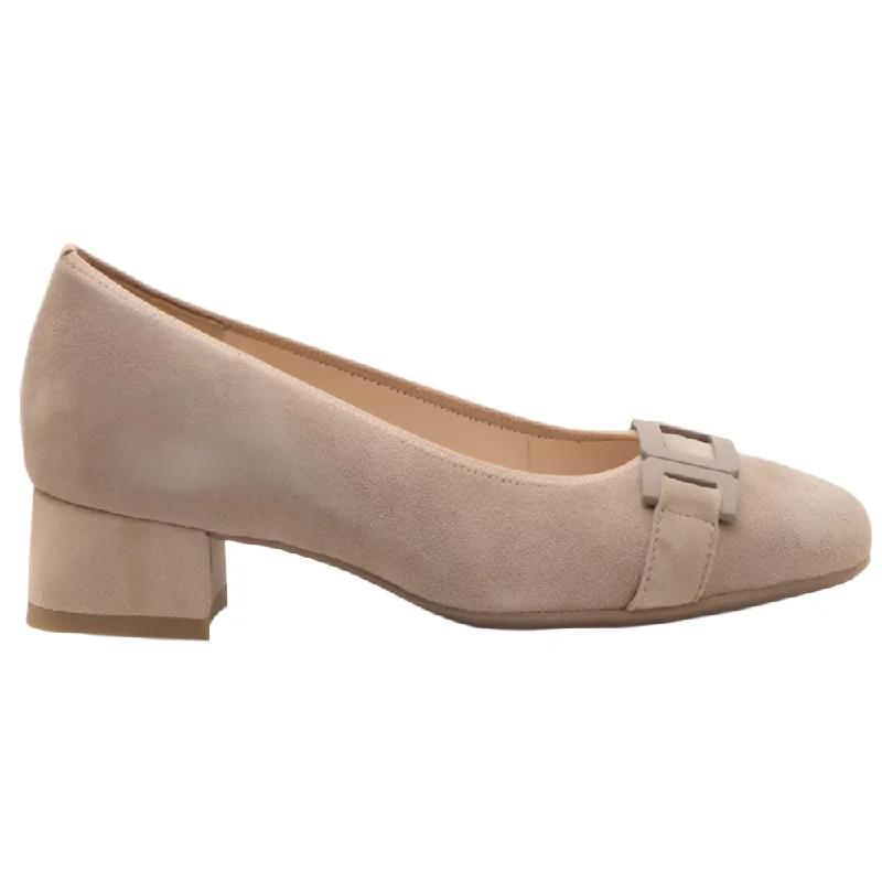 Women's casual canvas shoes for a laid - back look Ara Women's Buckle Pump Sand Kid Suede Women's casual canvas shoes for a laid - back look Ara Women's Buckle Pump Sand Kid Suede