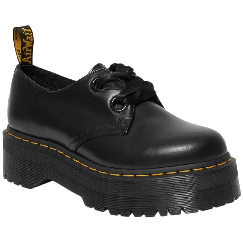 Women's casual loafers for a sophisticated appearance Dr. Martens Holly Full Grain Smooth Leather Women's Platform Shoes Women's casual loafers for a sophisticated appearance Dr. Martens Holly Full Grain Smooth Leather Women's Platform Shoes