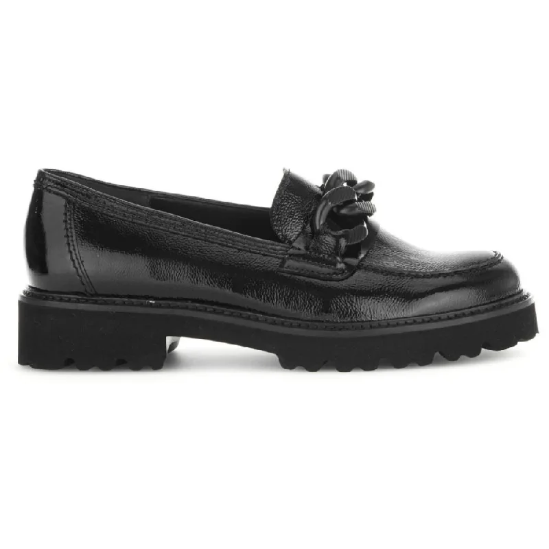 Women's casual loafers for a sophisticated appearance Gabor Women’s Squeeze Loafer Schwarz / Black Patent Women's casual loafers for a sophisticated appearance Gabor Women’s Squeeze Loafer Schwarz / Black Patent